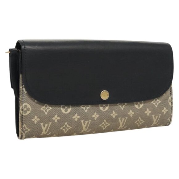 LOUIS VUITTON Monogram Idylle Portefeiulle Sarah Wallet Uncle M60456 Auth 117267 - Picture 1 of 16